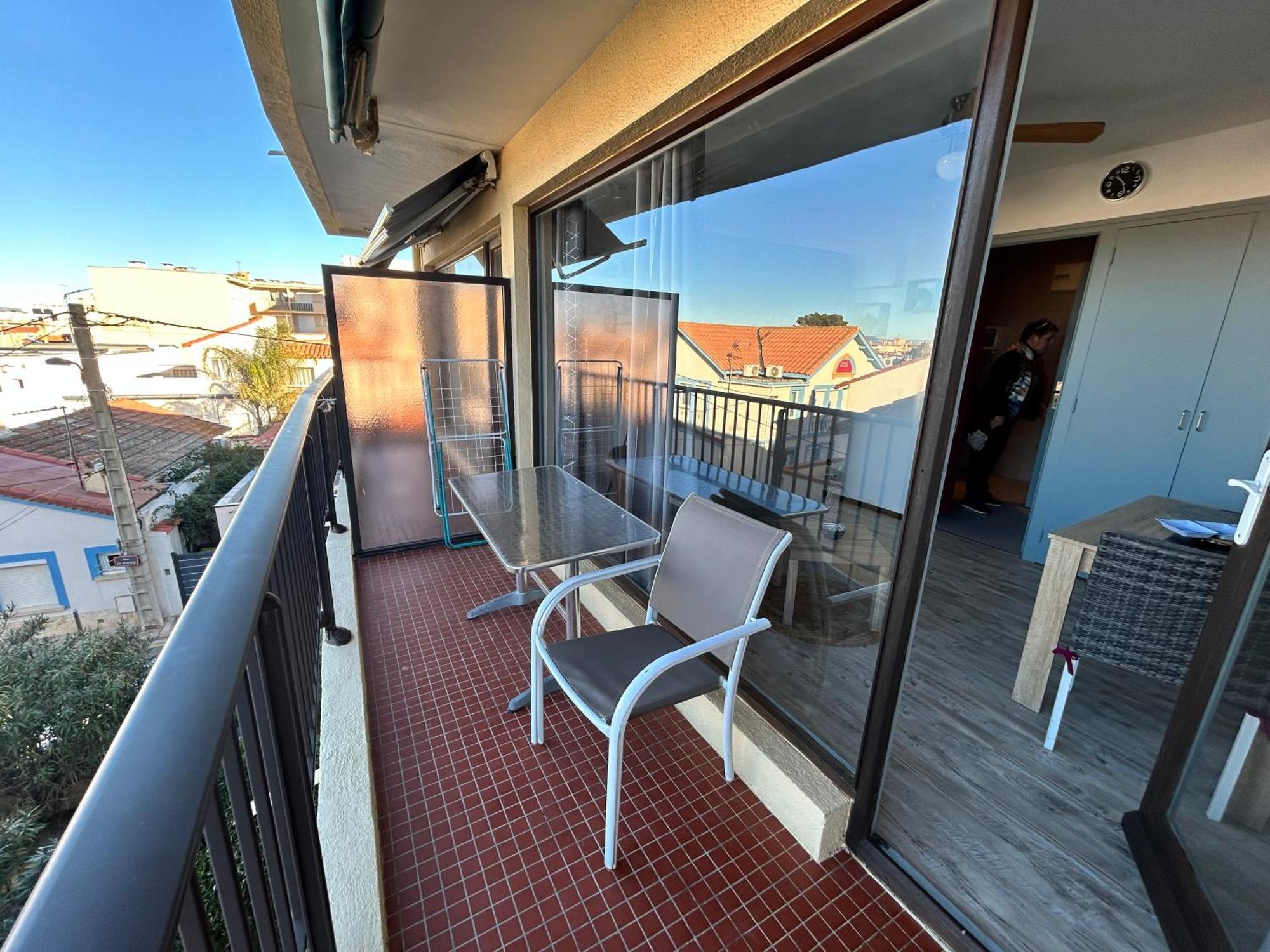 Charmant Studio 20 M De La Plage Canet Exterior foto