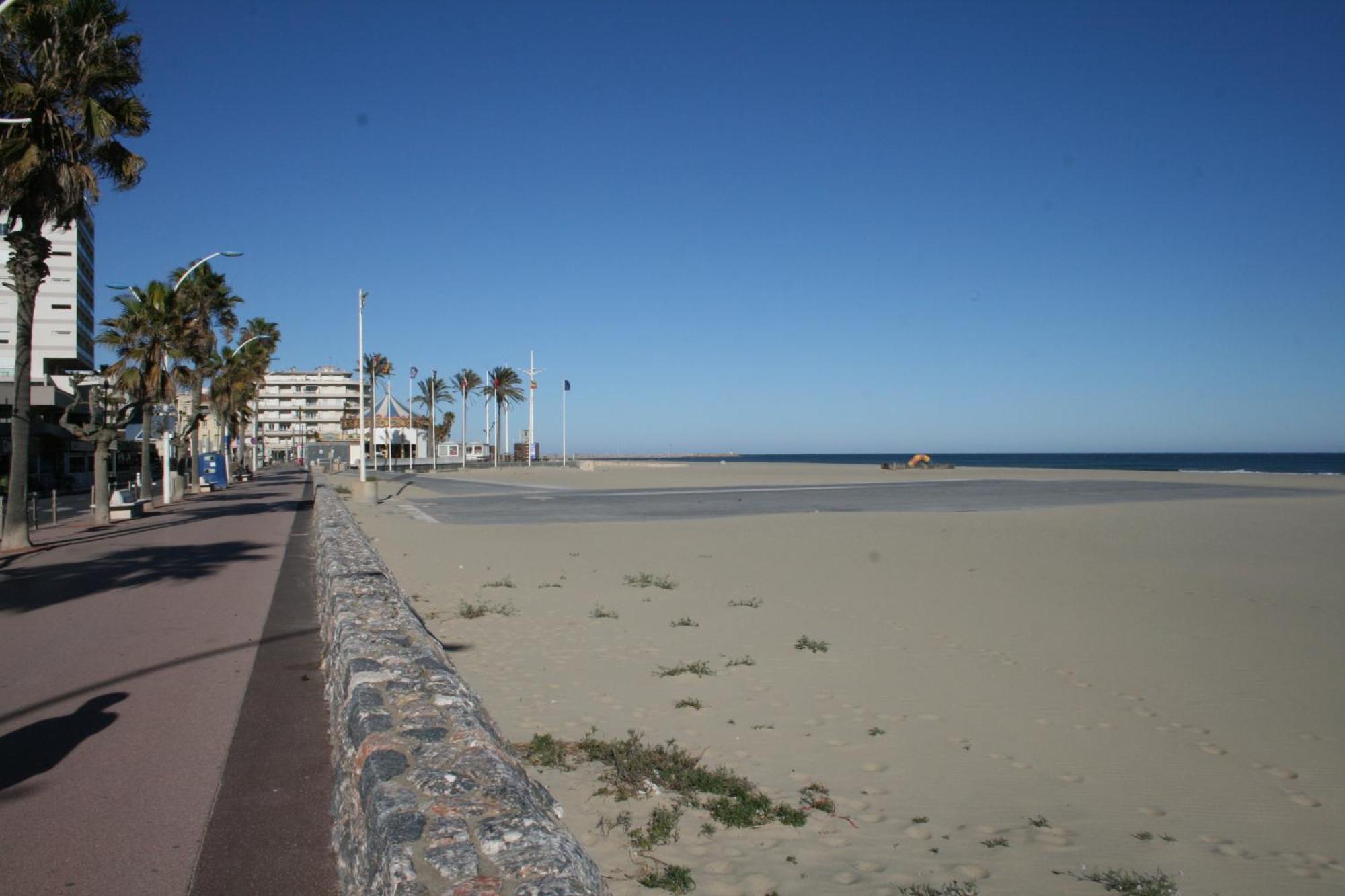 Charmant Studio 20 M De La Plage Canet Exterior foto